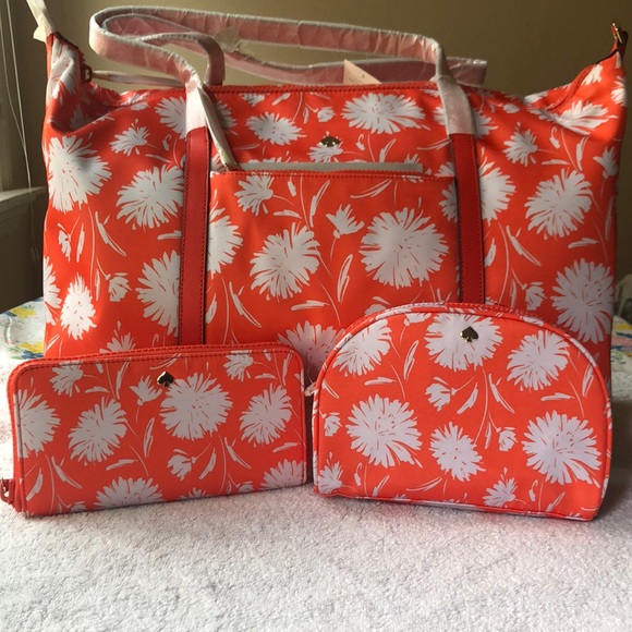🍊 KATE SPADE JAE WEEKENDER BUNDLE 🍊 - Picture 3 of 16
